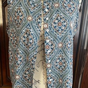 Sleeveless Summer Blouse